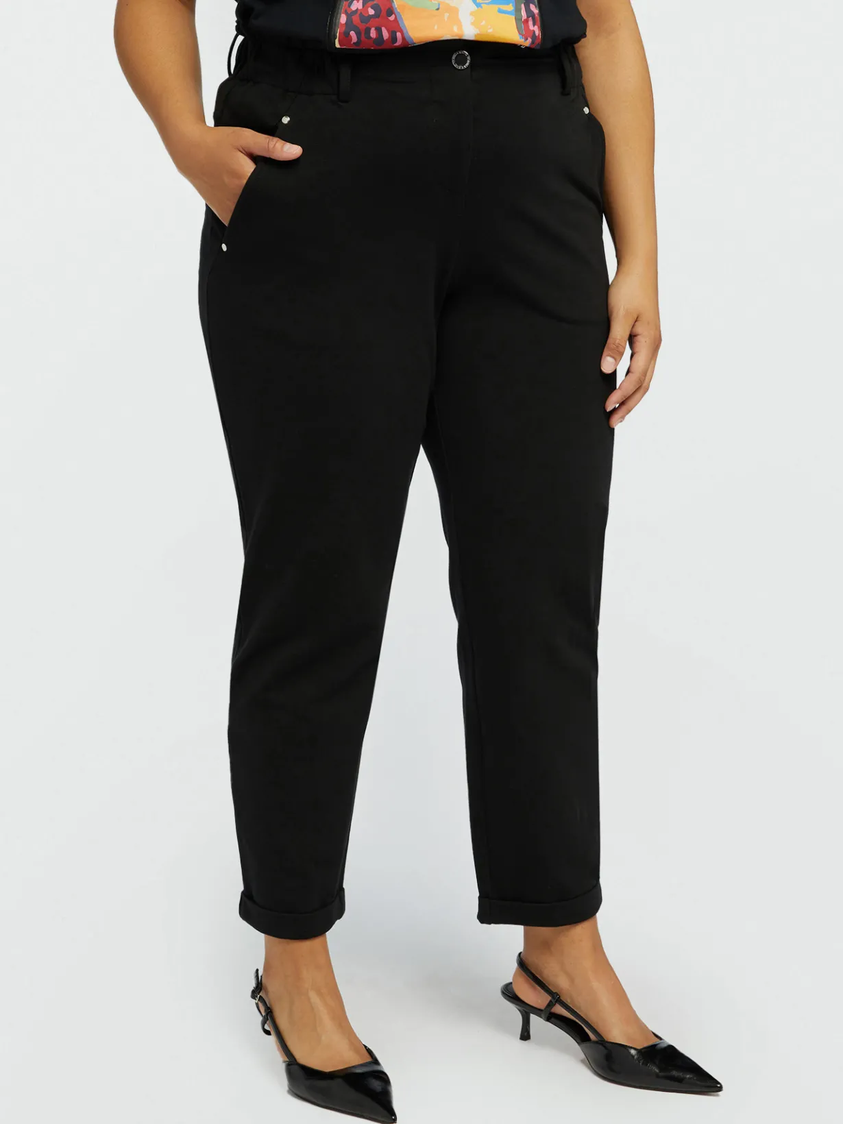 Fiorella Rubino Pantaloni|Pantaloni Baloon In Felpa