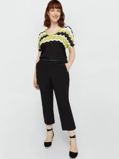 Fiorella Rubino Pantaloni|Pantaloni Dritti Alla Caviglia