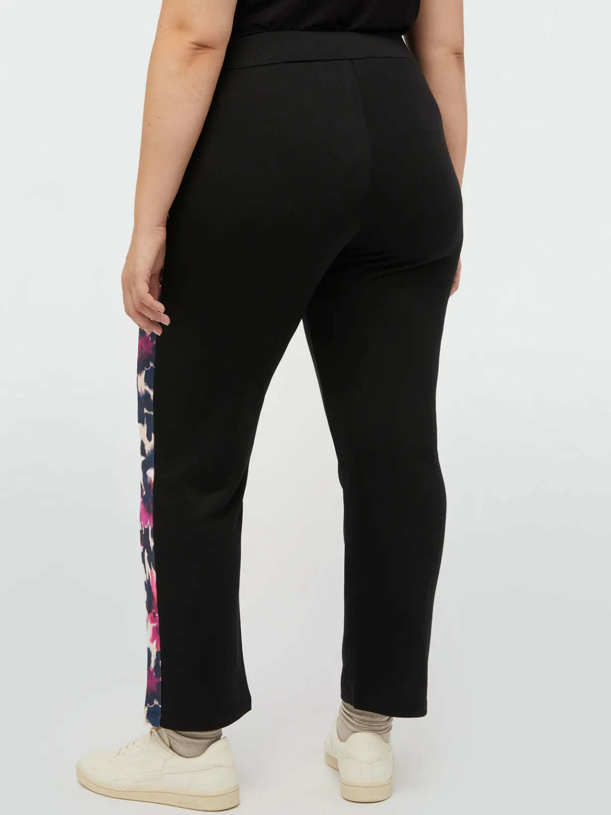 Fiorella Rubino Pantaloni|Pantaloni In Felpa Con Bordi Stampati