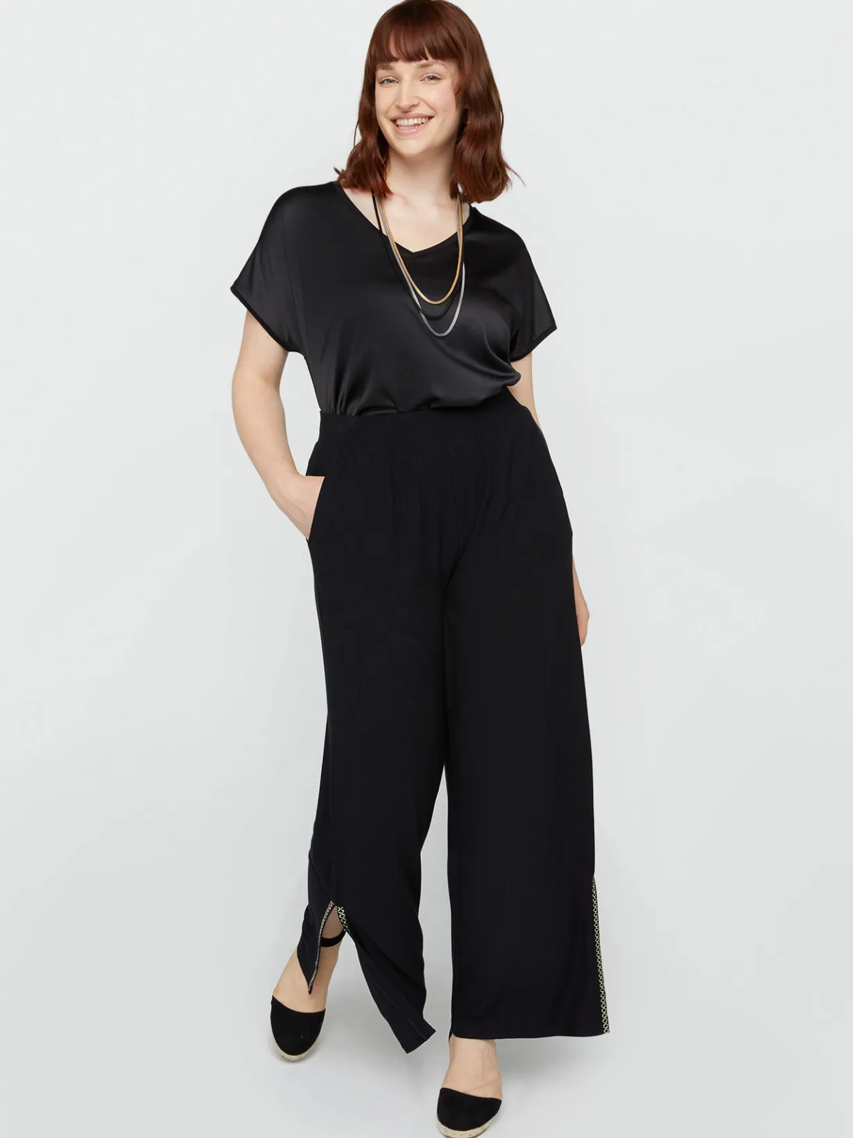 Fiorella Rubino Pantaloni|Pantaloni In Jersey Crêpe