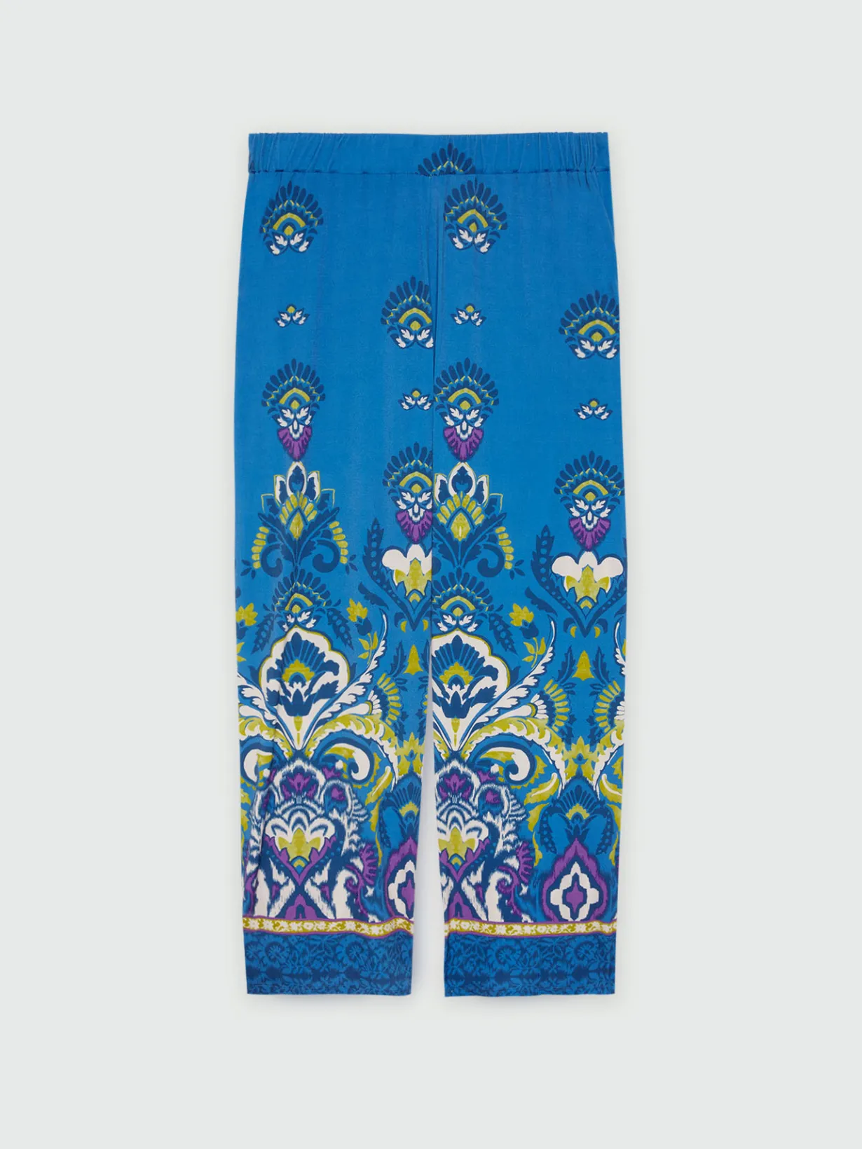 Fiorella Rubino Pantaloni|Pantaloni In Raso Stampato