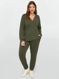 Fiorella Rubino Pantaloni|Pantaloni Joggers Con Dettagli Lurex