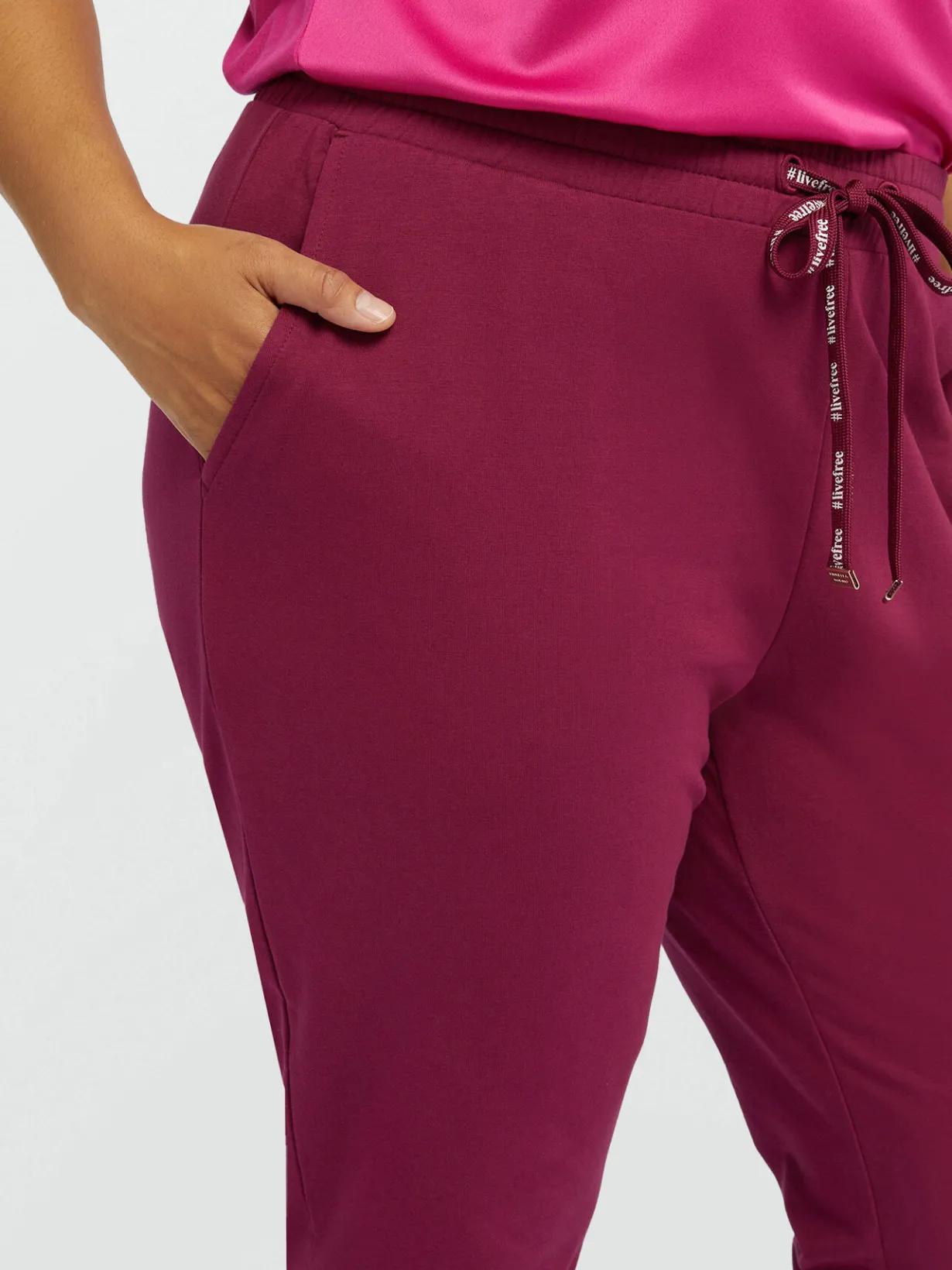 Fiorella Rubino Pantaloni|Pantaloni Joggers In Felpa