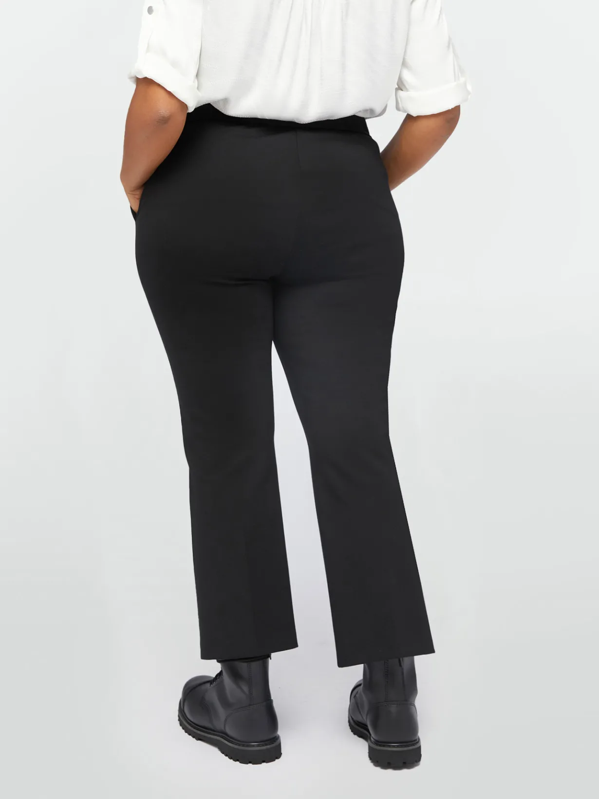 Fiorella Rubino Pantaloni|Pantaloni Kick Flare In Viscosa LENZING™ ECOVERO™