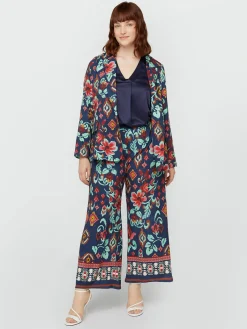 Fiorella Rubino Pantaloni|Completi Colorati|Pantaloni Palazzo Stampati