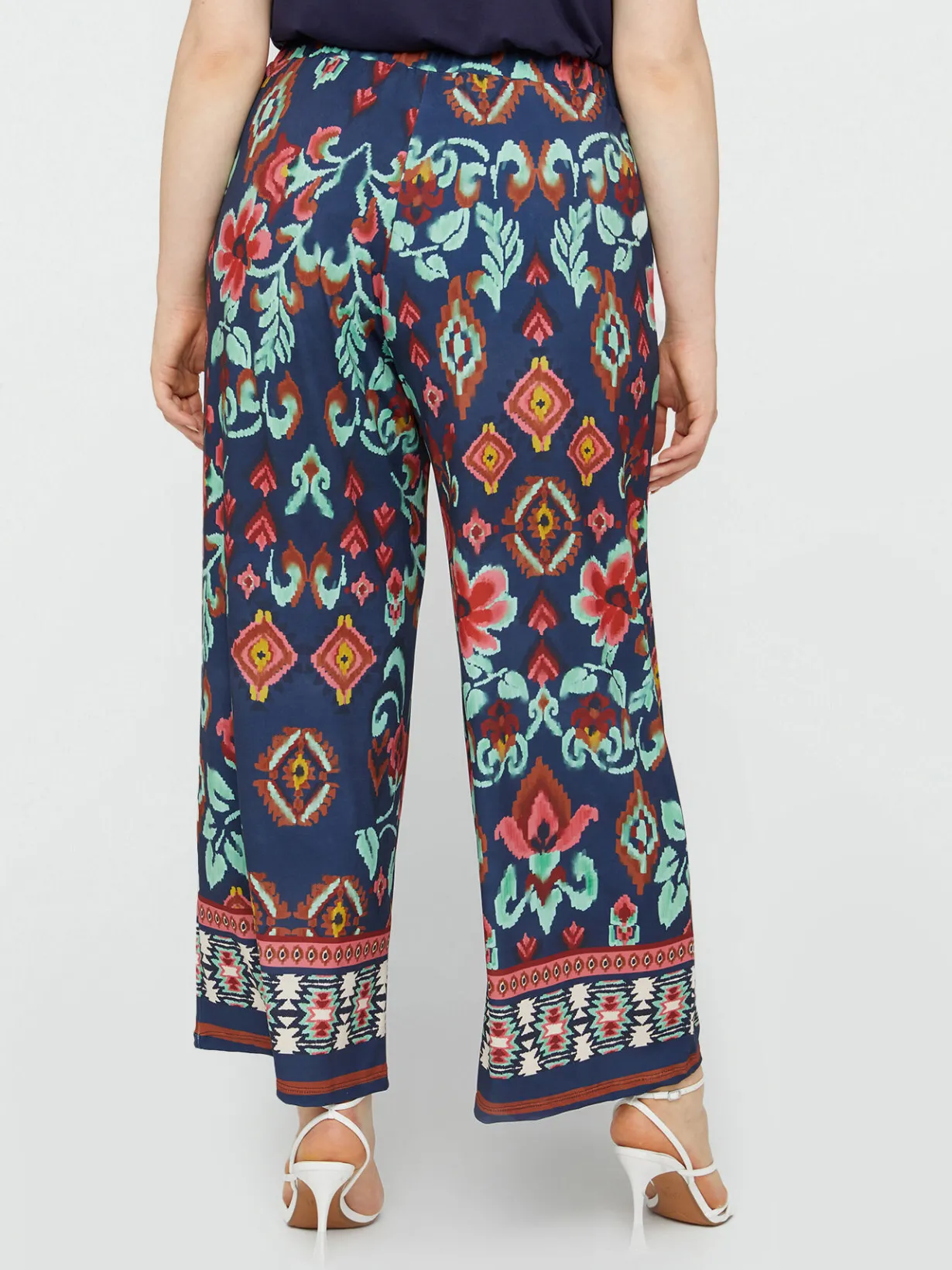 Fiorella Rubino Pantaloni|Completi Colorati|Pantaloni Palazzo Stampati