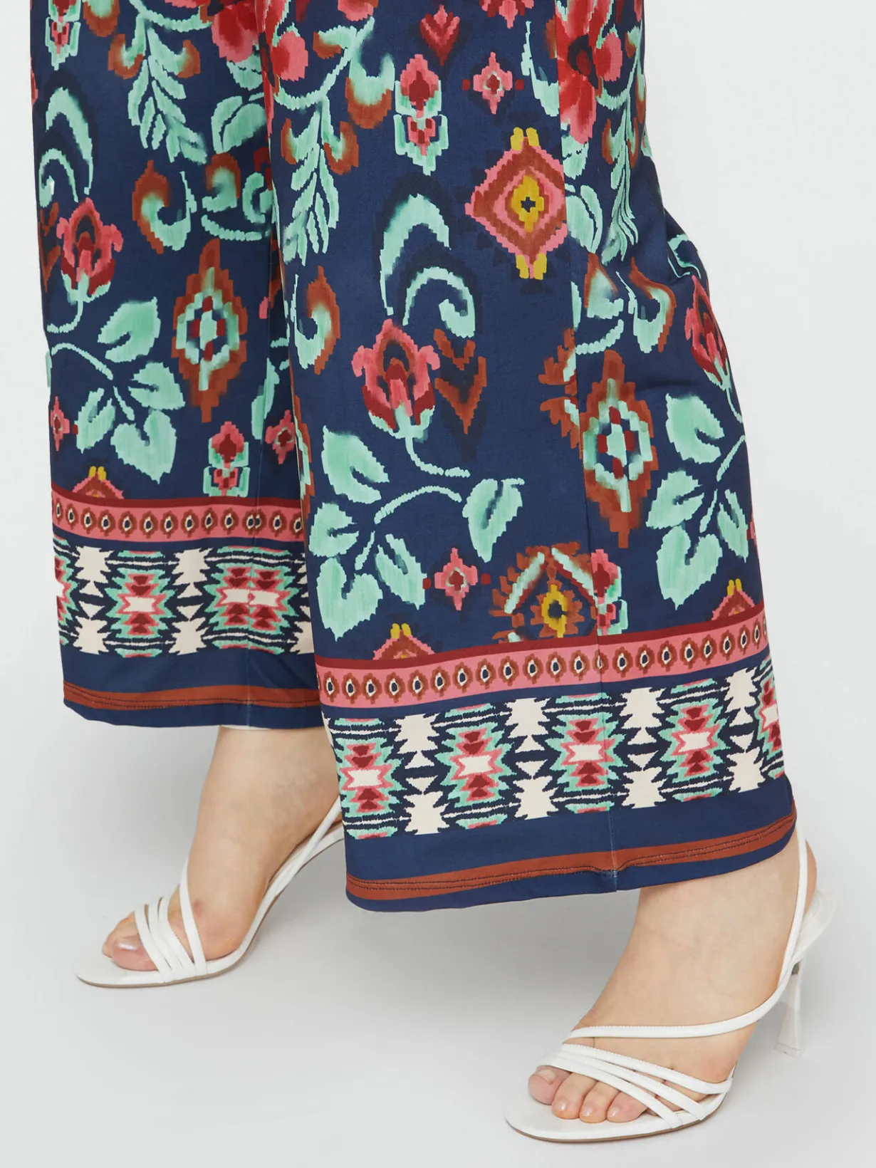 Fiorella Rubino Pantaloni|Completi Colorati|Pantaloni Palazzo Stampati
