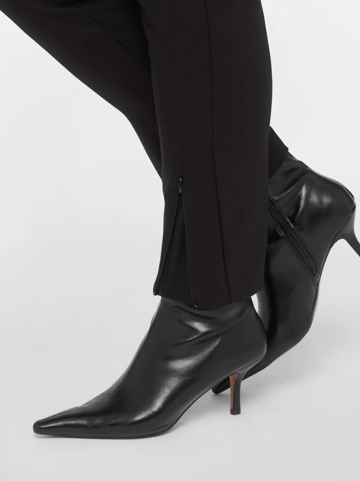 Fiorella Rubino Pantaloni|Pantaloni Skinny Con Dettaglio In Tulle