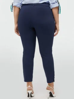 Fiorella Rubino Pantaloni|Pantaloni Slim In Viscosa LENZING™ ECOVERO™