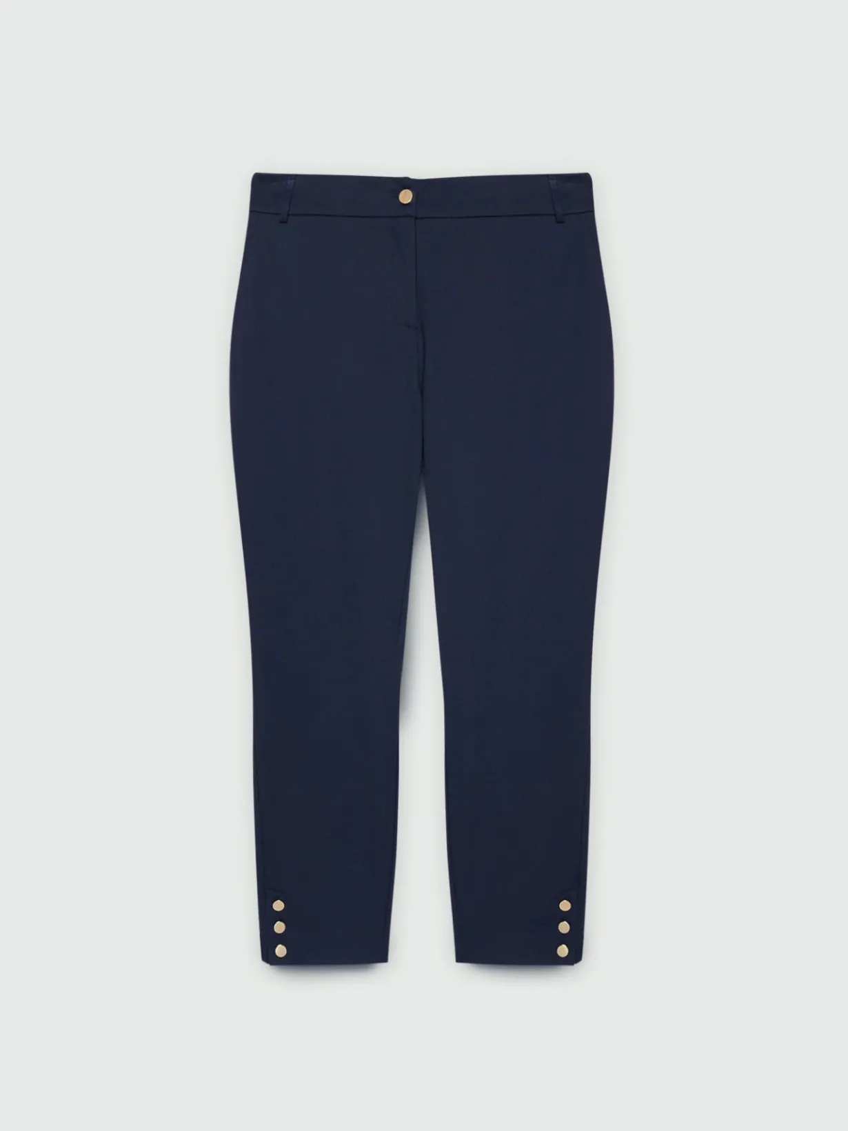 Fiorella Rubino Pantaloni|Pantaloni Slim In Viscosa LENZING™ ECOVERO™