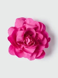 Fiorella Rubino Accessori|Spilla In Tessuto A Forma Di Fiore