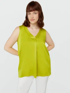 Fiorella Rubino Top E T-Shirt|Top Con Piega Davanti