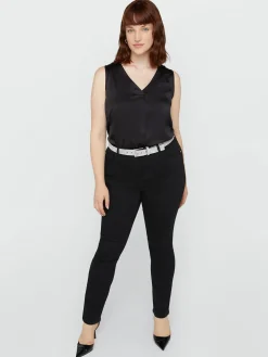 Fiorella Rubino Top E T-Shirt|Top Con Piega Davanti