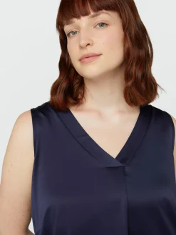 Fiorella Rubino Top E T-Shirt|Top Con Piega Davanti