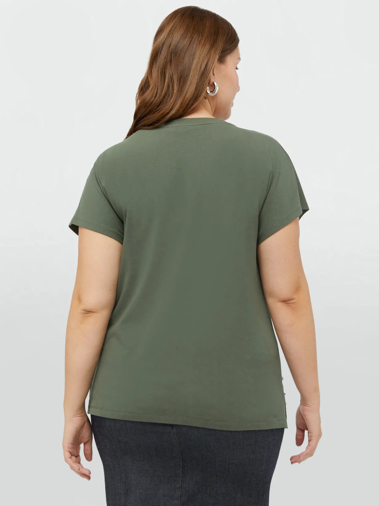 Fiorella Rubino Top E T-Shirt|T-shirt Con Strass Ricamati