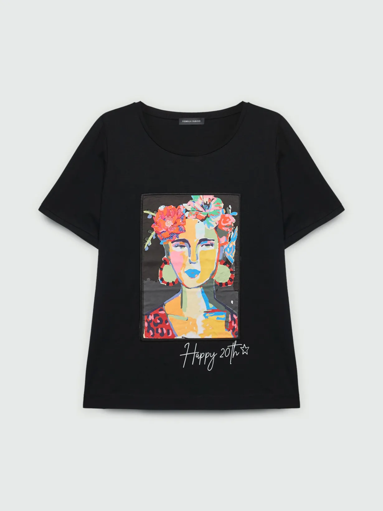 Fiorella Rubino Top E T-Shirt|T-shirt Happy 20th