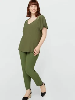 Fiorella Rubino Top E T-Shirt|T-shirt In Jersey Crêpe