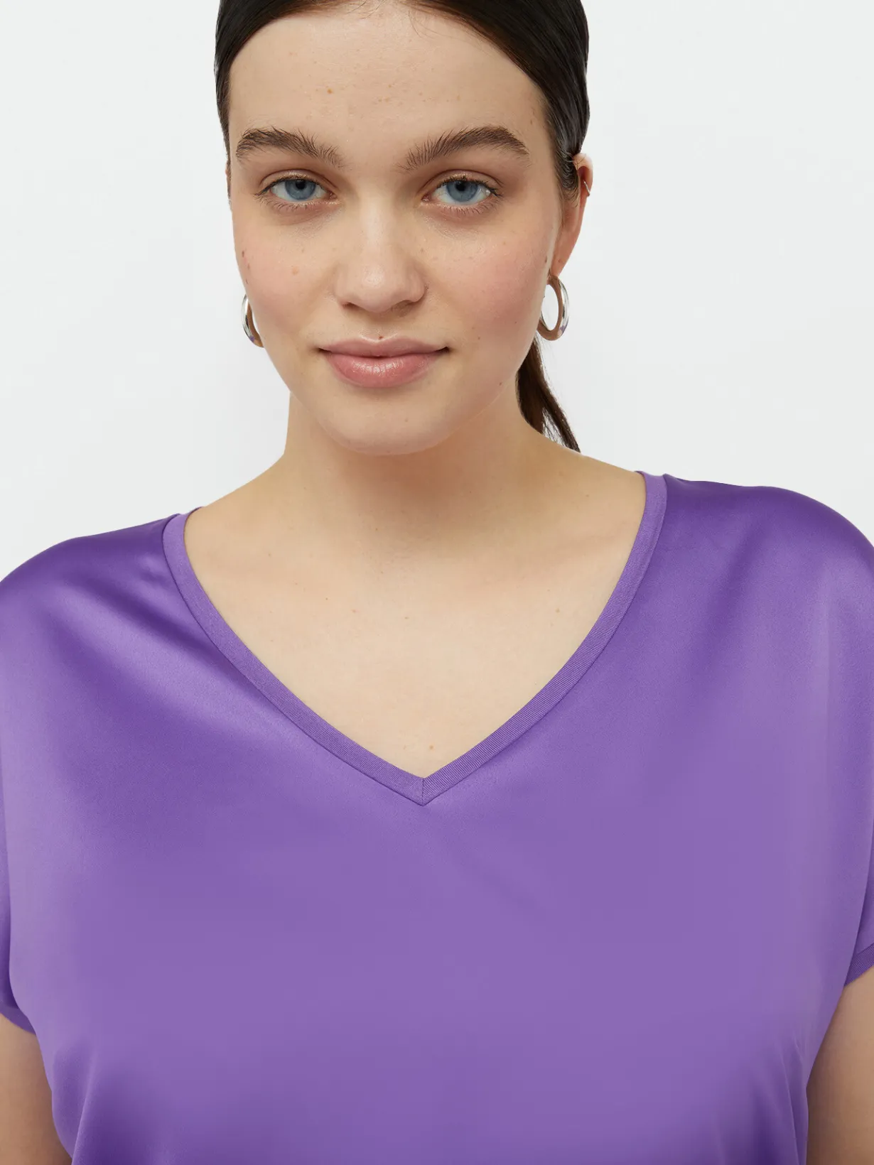 Fiorella Rubino Top E T-Shirt|T-shirt In Raso E Jersey