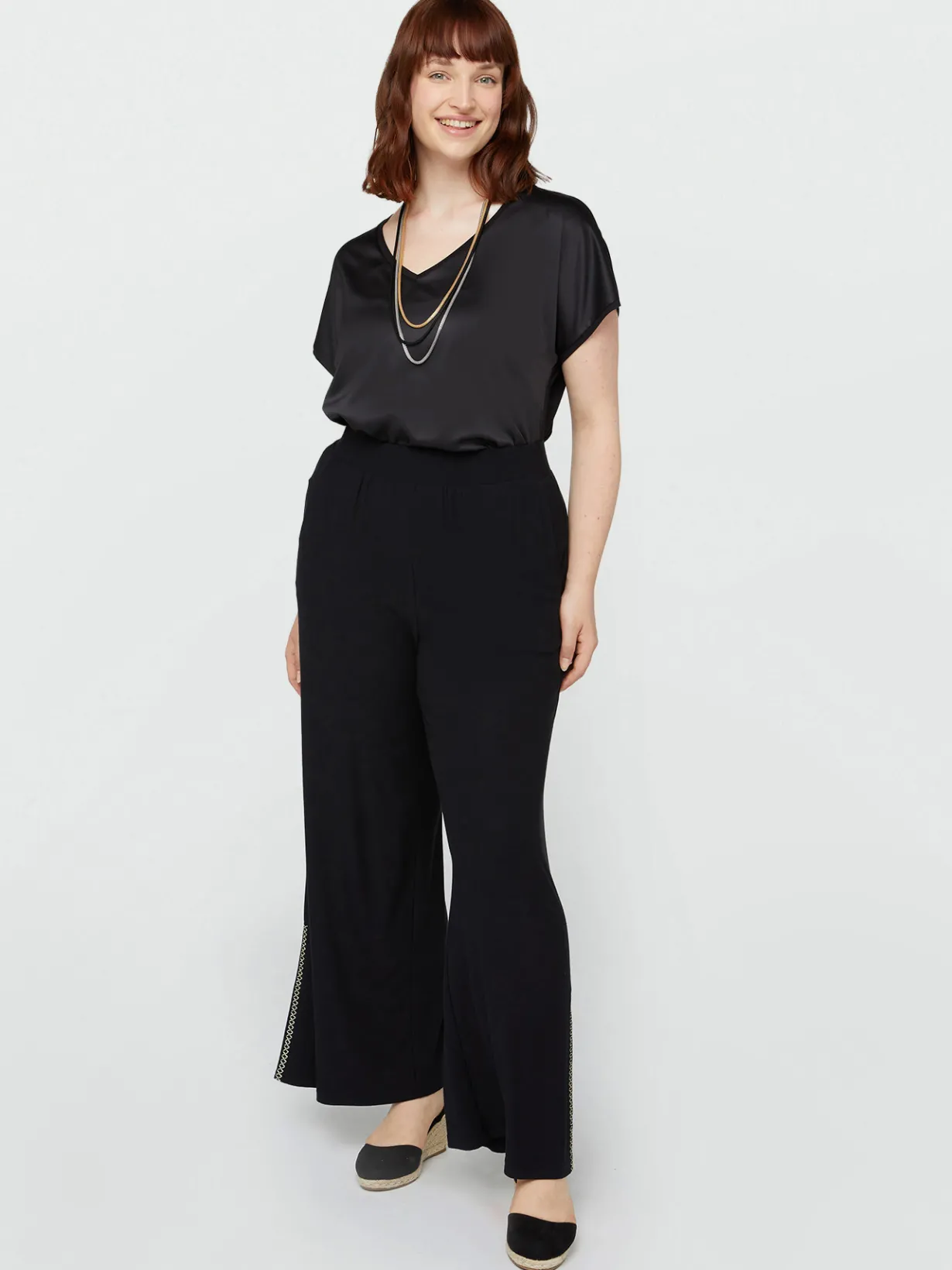 Fiorella Rubino Top E T-Shirt|T-shirt In Raso E Jersey
