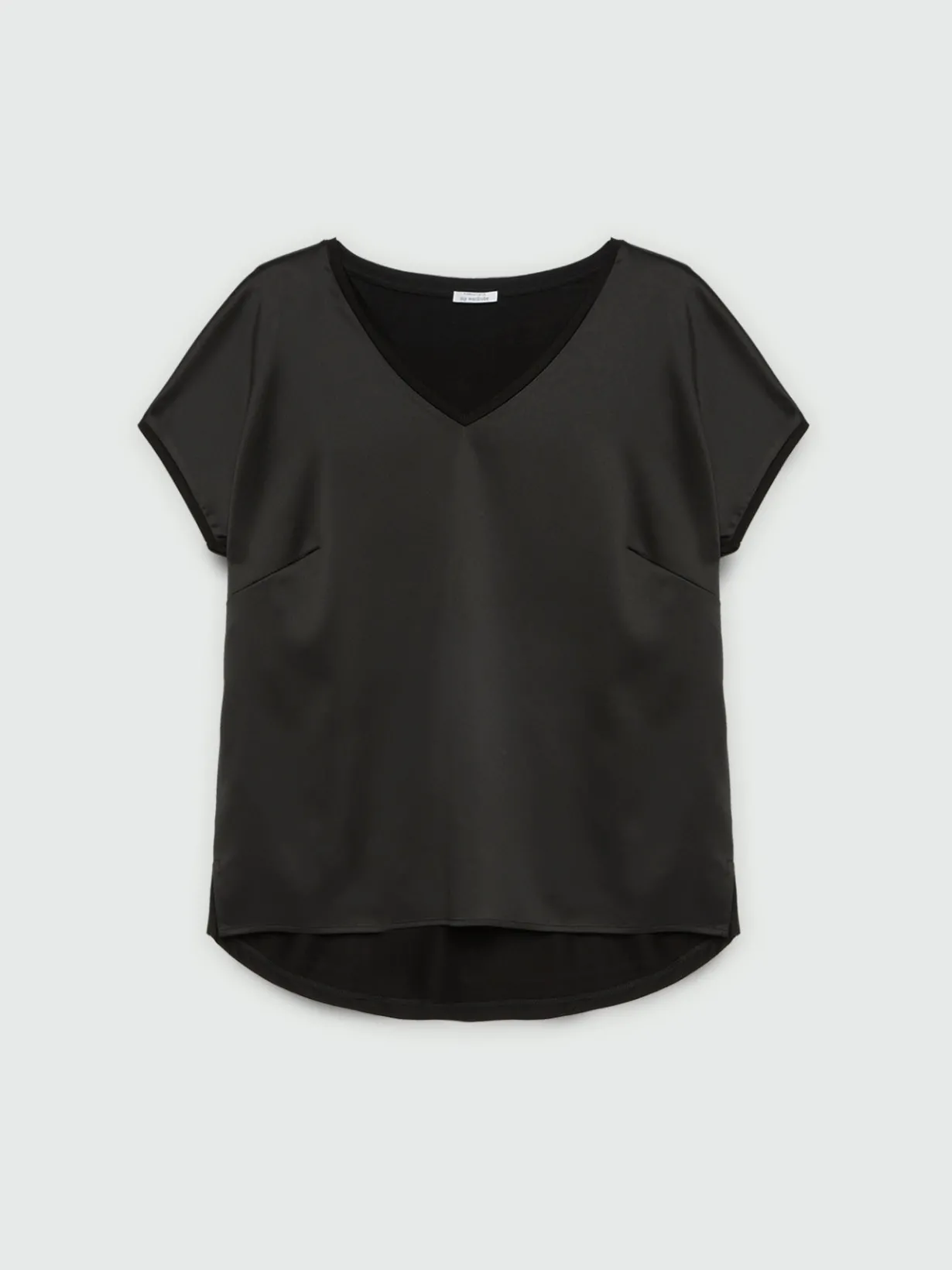Fiorella Rubino Top E T-Shirt|T-shirt In Raso E Jersey