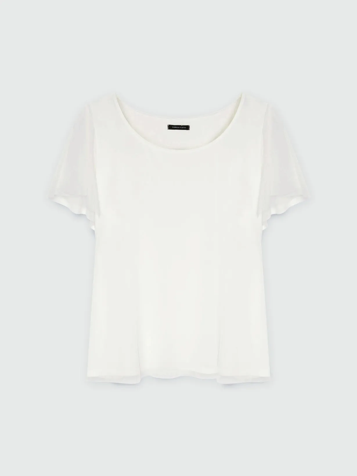 Fiorella Rubino Top E T-Shirt|T-shirt In Tulle