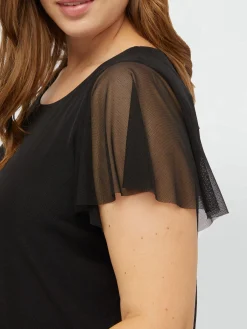 Fiorella Rubino Top E T-Shirt|T-shirt In Tulle