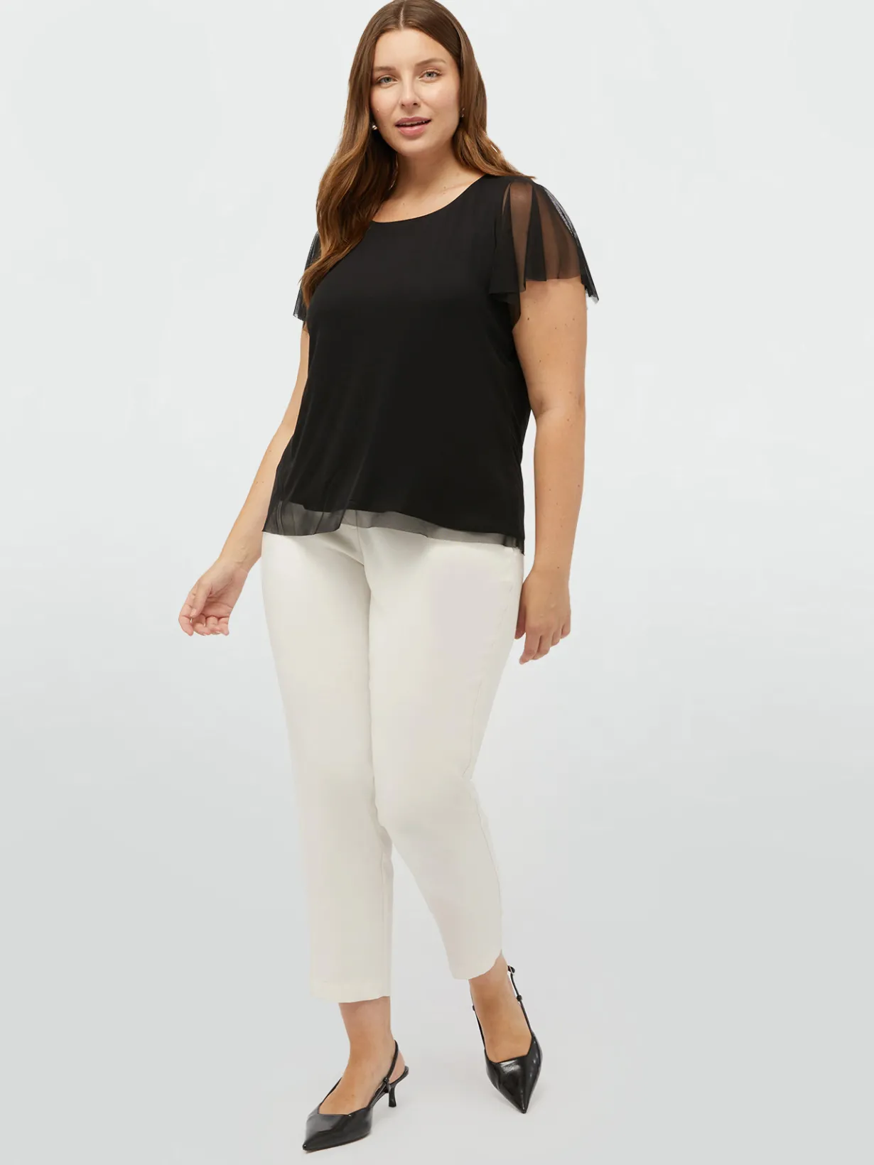 Fiorella Rubino Top E T-Shirt|T-shirt In Tulle