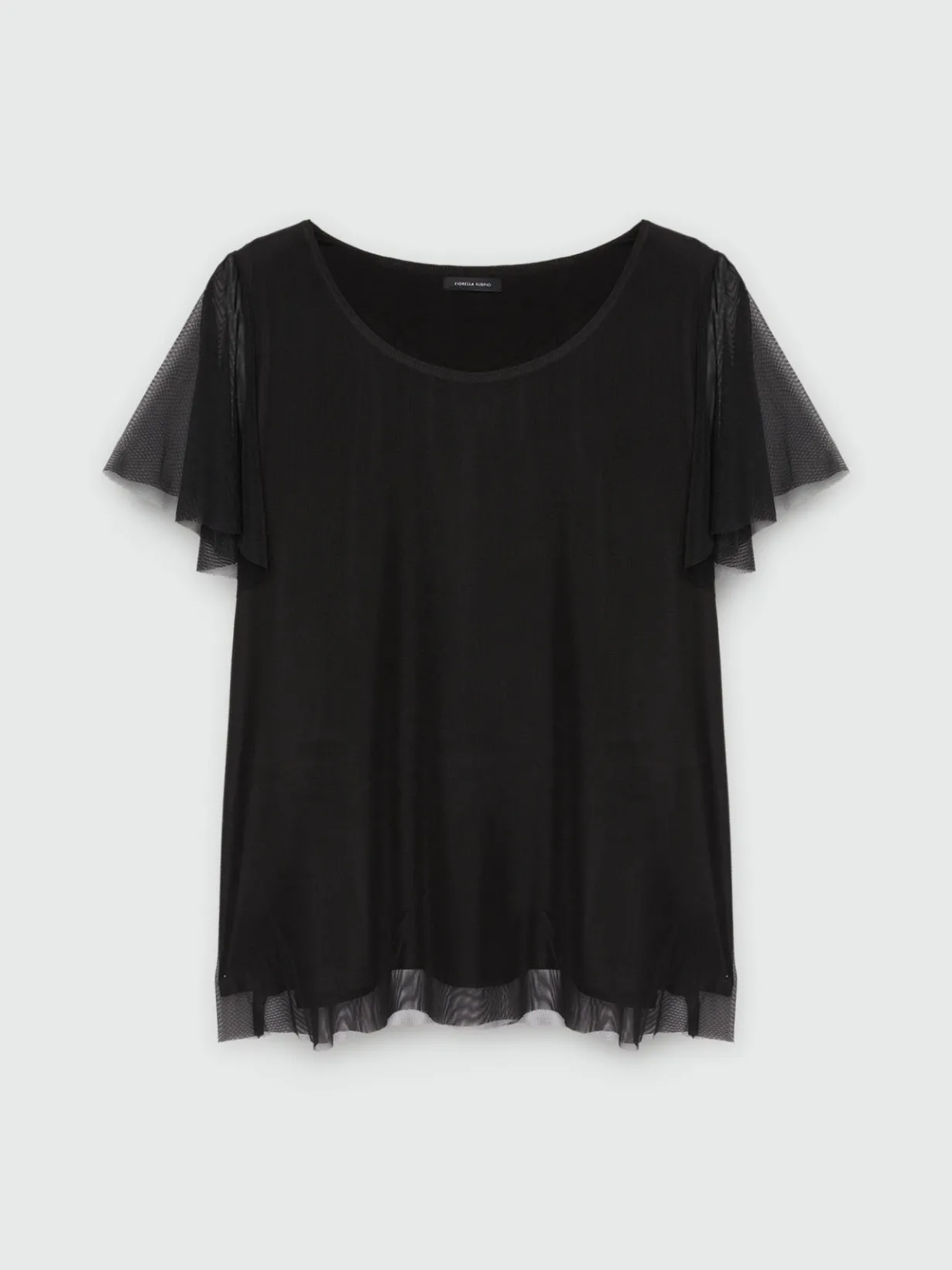 Fiorella Rubino Top E T-Shirt|T-shirt In Tulle