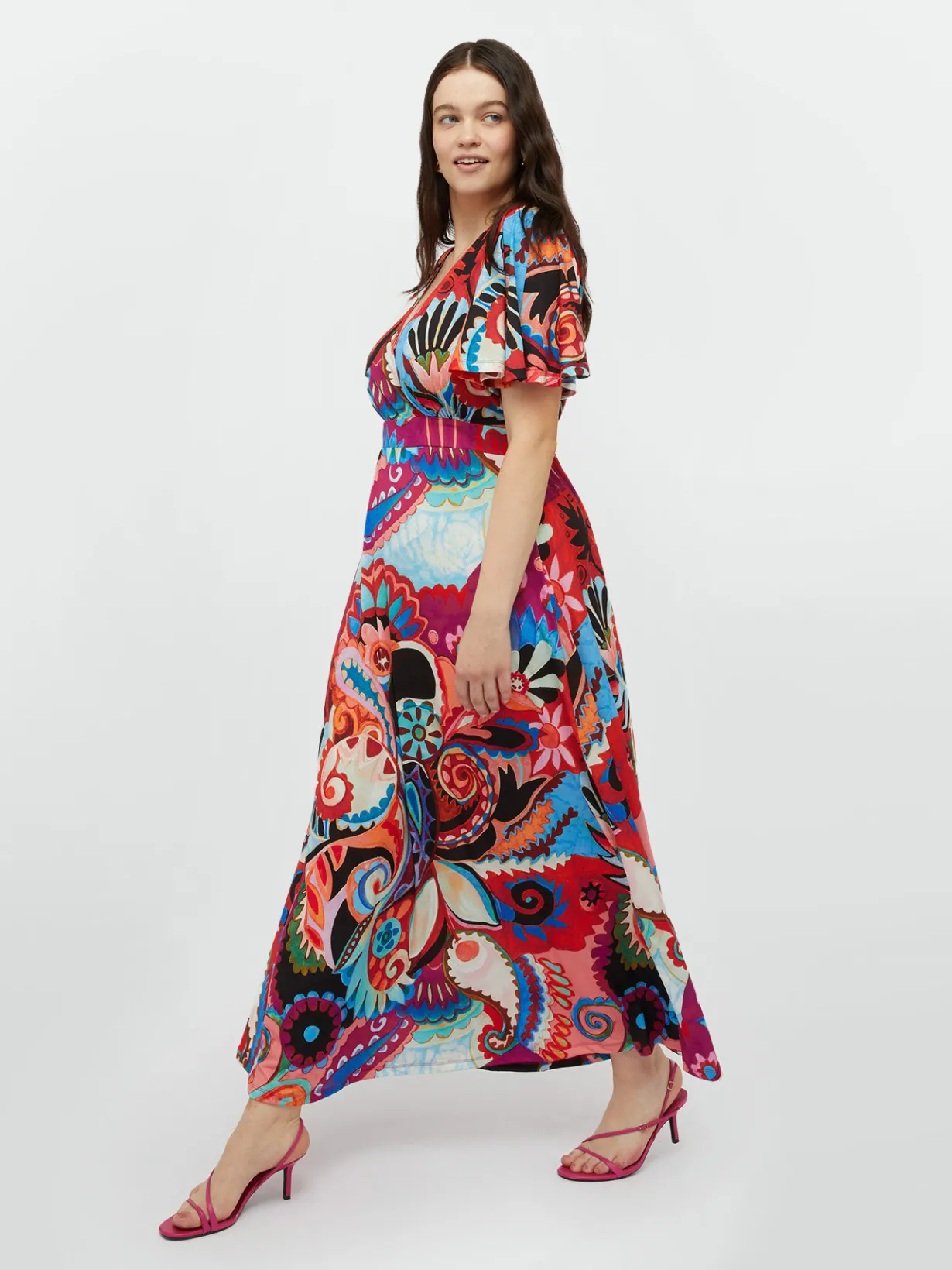 Fiorella Rubino Vestiti|Vestito Lungo Multicolor