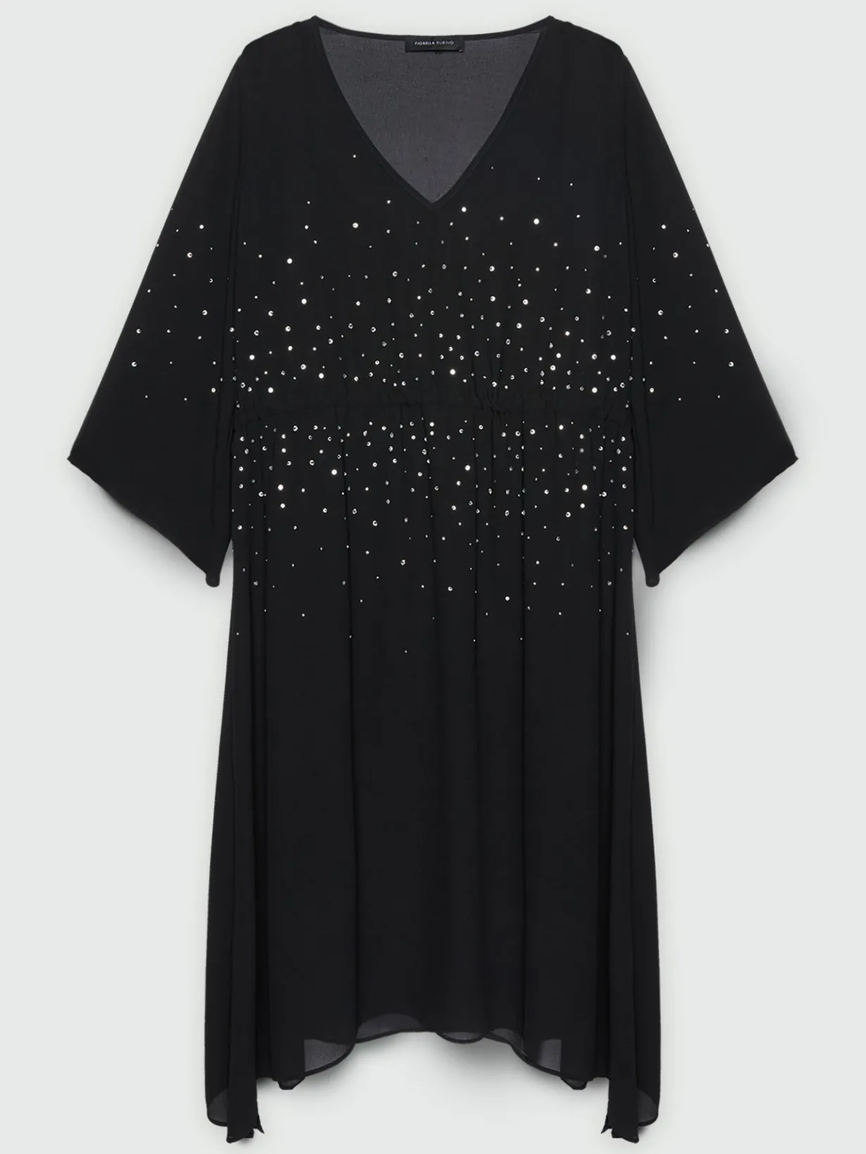 Fiorella Rubino Vestiti|Vestito Midi Con Punti Luce